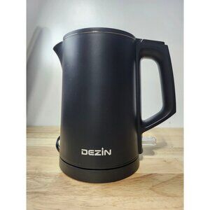 Dezin Electric Kettle, 0.8L Portable Travel Kettle with Double Wall Construction